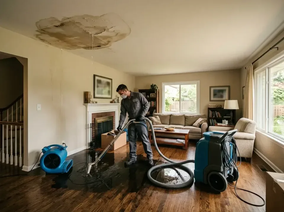 attic-pipe-burst-ceiling-drip-008 — frequently asked questions, Water Damage Restoration & Carpet Care in Sheboygan Falls, WI